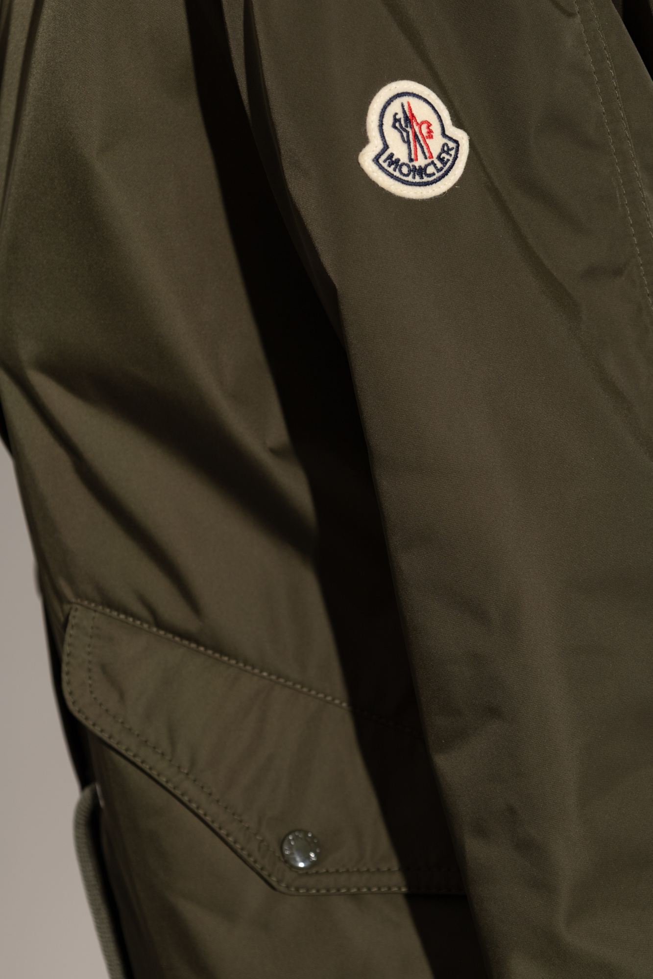 Green Hooded jacket ` Noizay` Moncler - Vitkac AS